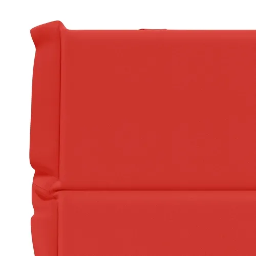Jastučići za stolice s visokim naslonom - 2 komada GEMERT 2 pcs - Crvena (poliester) 120 x 50 x 3 cm 2 Cijena
