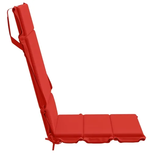 Jastučići za stolice s visokim naslonom - 4 komada GEMERT 4 pcs - Crvena (poliester) 120 x 50 x 3 cm 4 Cijena