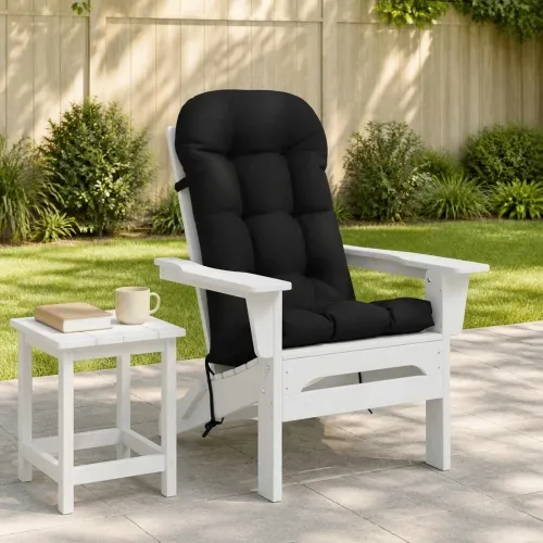 Jastuk za sunčanje PUTTEN 100% poliester Crna 48 x 112 x 10 cm - Crna Melange Cijena