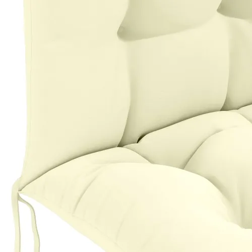Jastuk za sunčanje PUTTEN 100% poliester Krem 48 x 112 x 10 cm - Krem Poliester Cijena