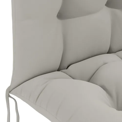 Jastuk za sunčanje PUTTEN 100% poliester Siva 48 x 112 x 10 cm - Siva Poliester Cijena