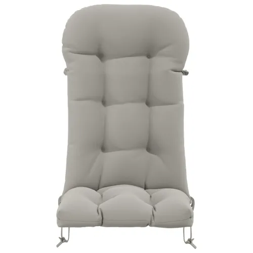 Jastuk za sunčanje PUTTEN 100% poliester Siva 48 x 112 x 10 cm - Siva Poliester Cijena