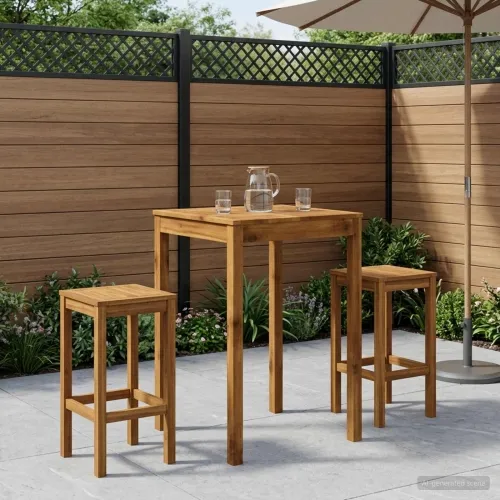 Stol za bar u vrtu Prirodna 70 x 68,5 x 105 cm - Prirodna 70 x 68,5 x 105 cm Cijena