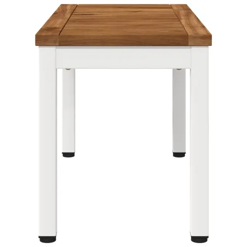 Stolić za kavu Prirodna i bijela 60,5 x 30 x 36 cm - 60,5 x 30 x 36 cm Prirodna i bijela Cijena