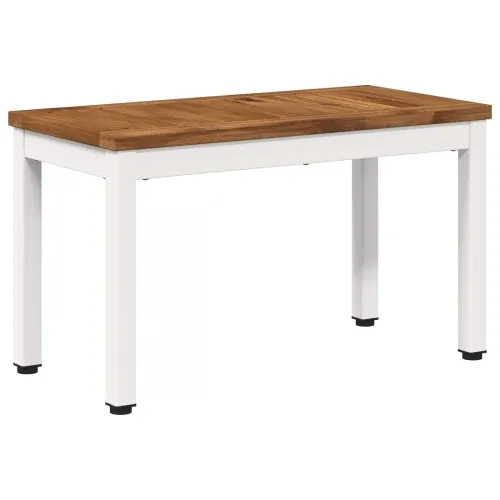 Stolić za kavu Prirodna i bijela 60,5 x 30 x 36 cm - 60,5 x 30 x 36 cm Prirodna i bijela Cijena