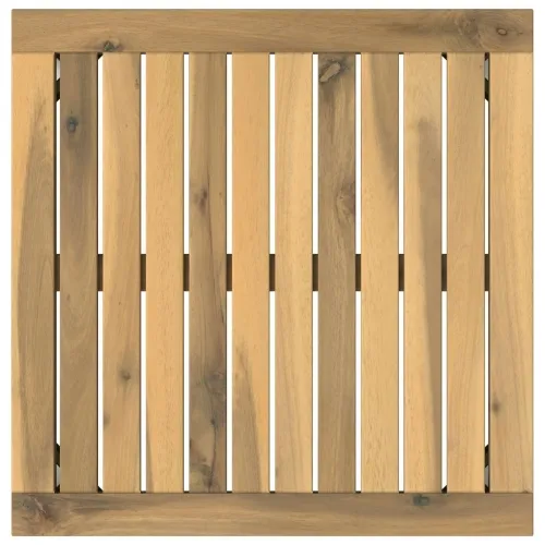 Stolić za kavu Bijela 50 x 48,5 x 36 cm Čvrsto drvo akacije - 50 x 48,5 x 36 cm Bijela Cijena
