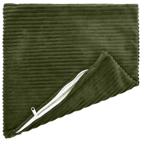 Presvlaka za jastuk 6 pcs HEERLEN Zelena 30 x 30 cm Kord - Zelena 30 x 30 cm 6 Cijena