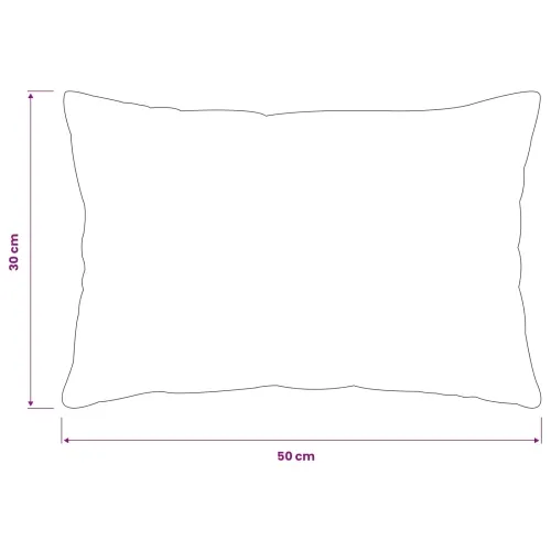 Presvlaka za jastuk 2 pcs HEERLEN Crna 30 x 50 cm Flanel - Crna 30 x 50 cm 2 Cijena