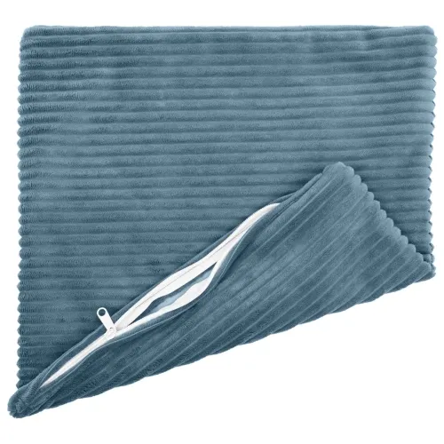 Presvlaka za jastuk 6 pcs HEERLEN Plava 40 x 40 cm Kord - Plava 40 x 40 cm 6 Cijena