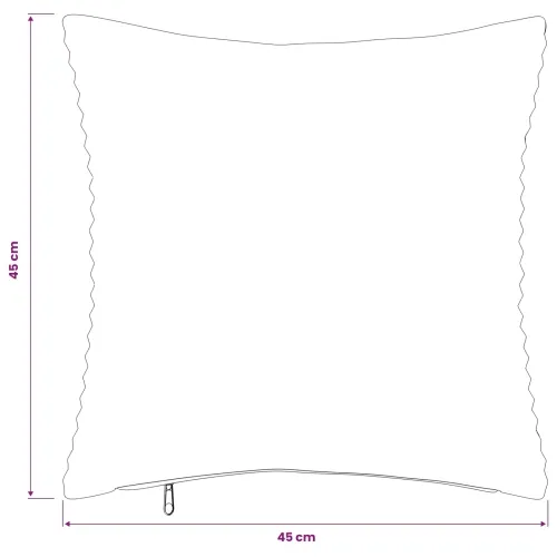 Presvlaka za jastuk 2 pcs HEERLEN Sivosmeđa 45 x 45 cm Kord - Sivosmeđa 45 x 45 cm 2 Cijena
