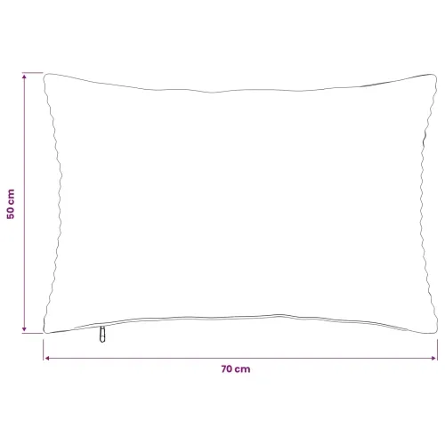 Presvlaka za jastuk 2 pcs HEERLEN Plava 50 x 70 cm Kord - Plava 50 x 70 cm 2 Cijena