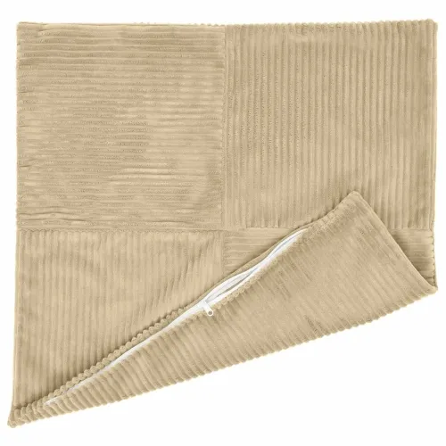 Presvlaka za jastuk 6 pcs ALMELO Siva zelena 60 x 60 cm Kord - Svijetlo zelena siva 60 x 60 cm 6 Cijena