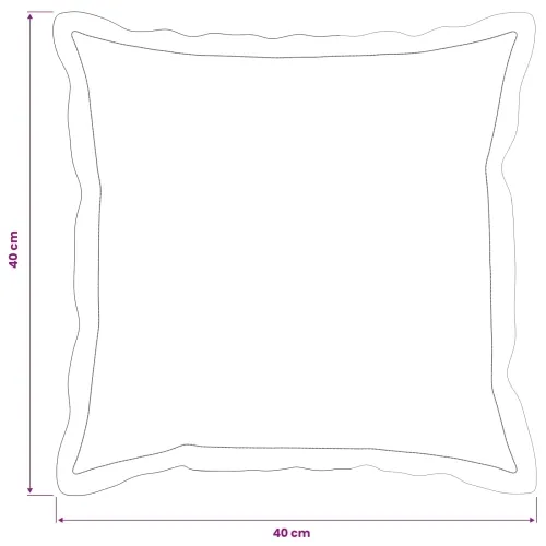 Presvlaka za jastuk 2 kom. HOUTEN Krem 40 x 40 cm - Krem 40 x 40 cm 2 Cijena
