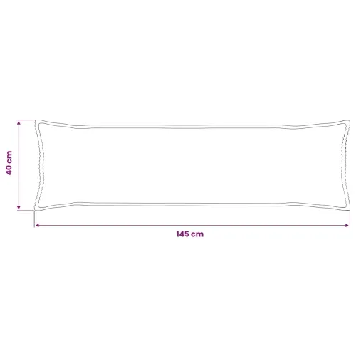 Presvlaka za jastuk 2 kom. HOUTEN Žuta 40 x 145 cm Kord - Žuta 40 x 145 cm 2 Cijena