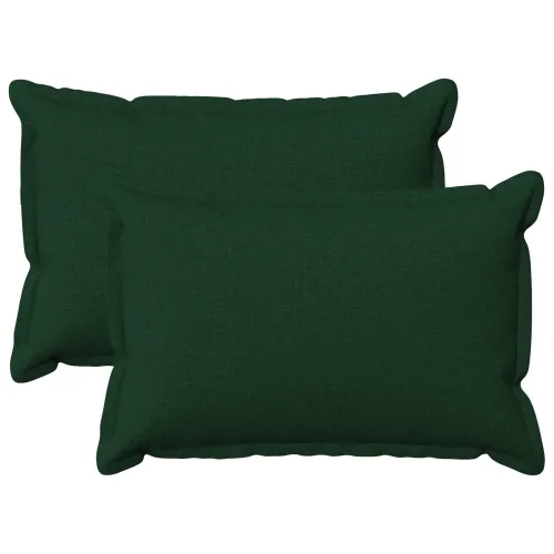 Presvlaka za jastuk 2 pcs HOUTEN Tamnozelena 40 x 60 cm - Tamnozelena 40 x 60 cm 2 Cijena