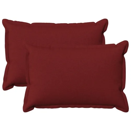 Presvlaka za jastuk 2 pcs HOUTEN Vinska crvena 40 x 60 cm - boja crnog vina 40 x 60 cm 2 Cijena