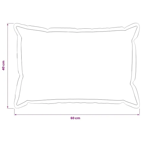 Presvlaka za jastuk 2 pcs HOUTEN Ružičasta 40 x 60 cm - Ružičasta 40 x 60 cm 2 Cijena