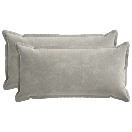 Presvlaka za jastuk 2 kom. HOUTEN Svjetlosiva 40 x 70 cm - Svjetlosiva 40 x 70 cm 2 Cijena