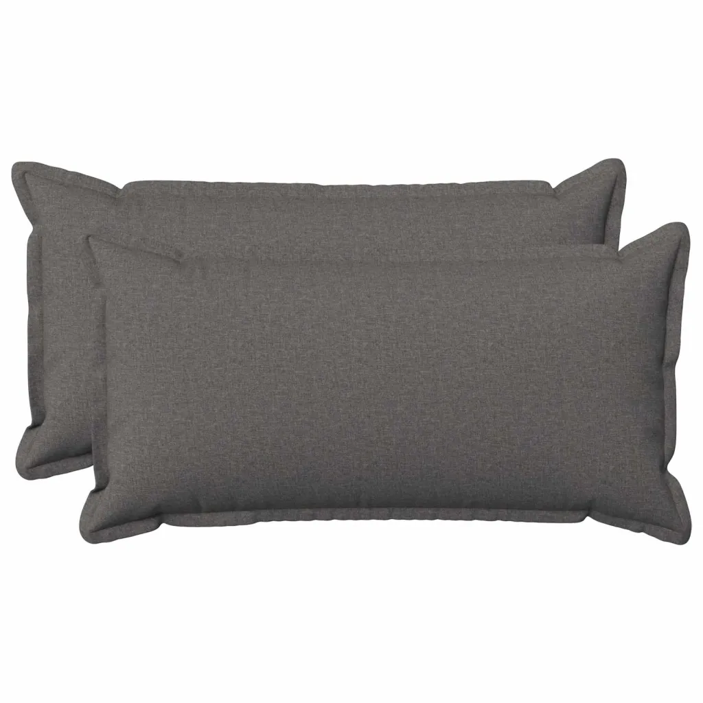 Presvlaka za jastuk 2 kom. HOUTEN Svjetlosiva 40 x 80 cm - Svjetlosiva 40 x 80 cm 2