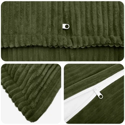 Presvlaka za jastuk 2 kom. HOUTEN Zelena 50 x 50 cm Kord - Zelena 50 x 50 cm 2 Cijena