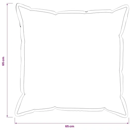 Presvlaka za jastuk 2 pcs HOUTEN Bijela 65 x 65 cm Umjetni lan - Bijela 65 x 65 cm 2 Cijena
