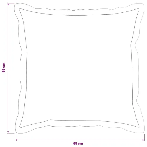 Presvlaka za jastuk 2 kom. HOUTEN Smeđa 65 x 65 cm - Smeđa 65 x 65 cm 2 Cijena