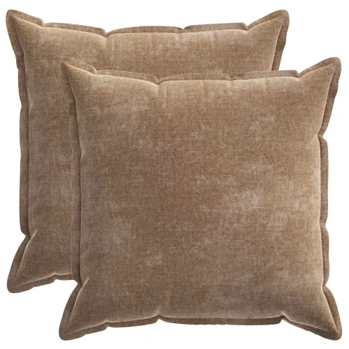 Presvlaka za jastuk 2 kom. HOUTEN Smeđa 65 x 65 cm - Smeđa 65 x 65 cm 2 Cijena