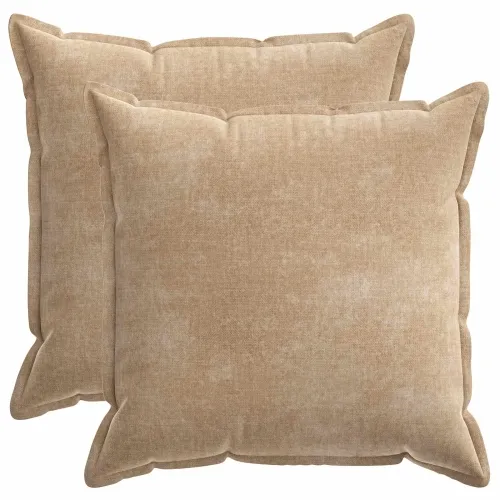 Presvlaka za jastuk 2 kom. HOUTEN Sivosmeđa 65 x 65 cm - Sivosmeđa 65 x 65 cm 2 Cijena