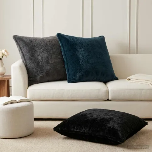 Presvlaka za jastuk 2 kom. HOUTEN Tamnosiva 65 x 65 cm - Tamnosiva 65 x 65 cm 2 Cijena