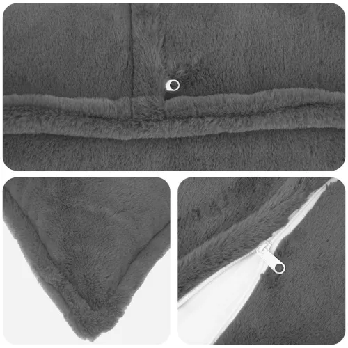 Presvlaka za jastuk 2 kom. HOUTEN Tamnosiva 65 x 65 cm - Tamnosiva 65 x 65 cm 2 Cijena