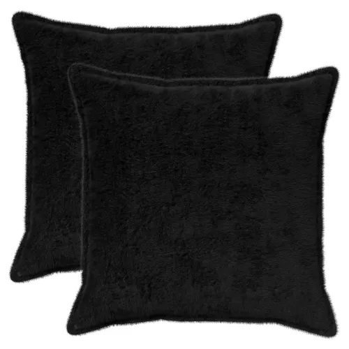 Presvlaka za jastuk 2 kom. HOUTEN Crna 65 x 65 cm - Crna 65 x 65 cm 2 Cijena