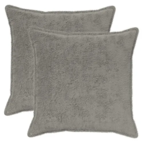Presvlaka za jastuk 2 kom. HOUTEN Svjetlosiva 65 x 65 cm - Svjetlosiva 65 x 65 cm 2 Cijena