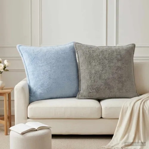 Presvlaka za jastuk 2 kom. HOUTEN Svjetlosiva 65 x 65 cm - Svjetlosiva 65 x 65 cm 2 Cijena