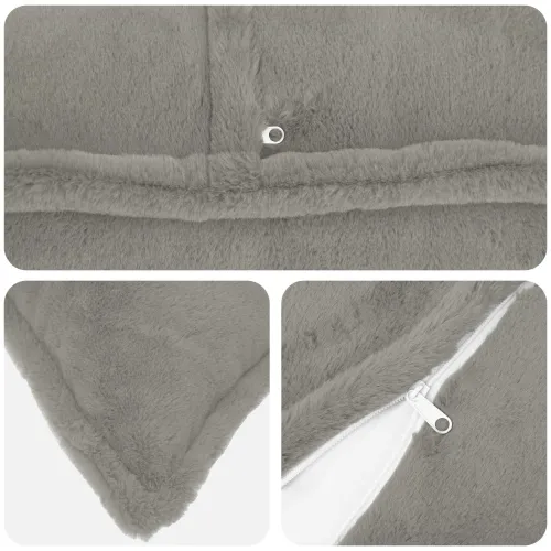 Presvlaka za jastuk 2 kom. HOUTEN Svjetlosiva 65 x 65 cm - Svjetlosiva 65 x 65 cm 2 Cijena