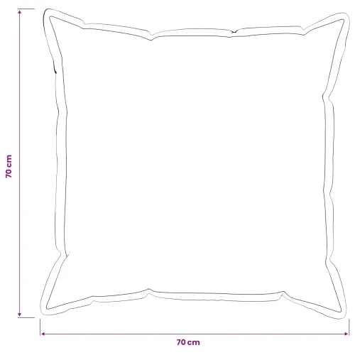 Presvlaka za jastuk 2 pcs HOUTEN Traper plava 70 x 70 cm - Trapere plave boje 70 x 70 cm 2 Cijena