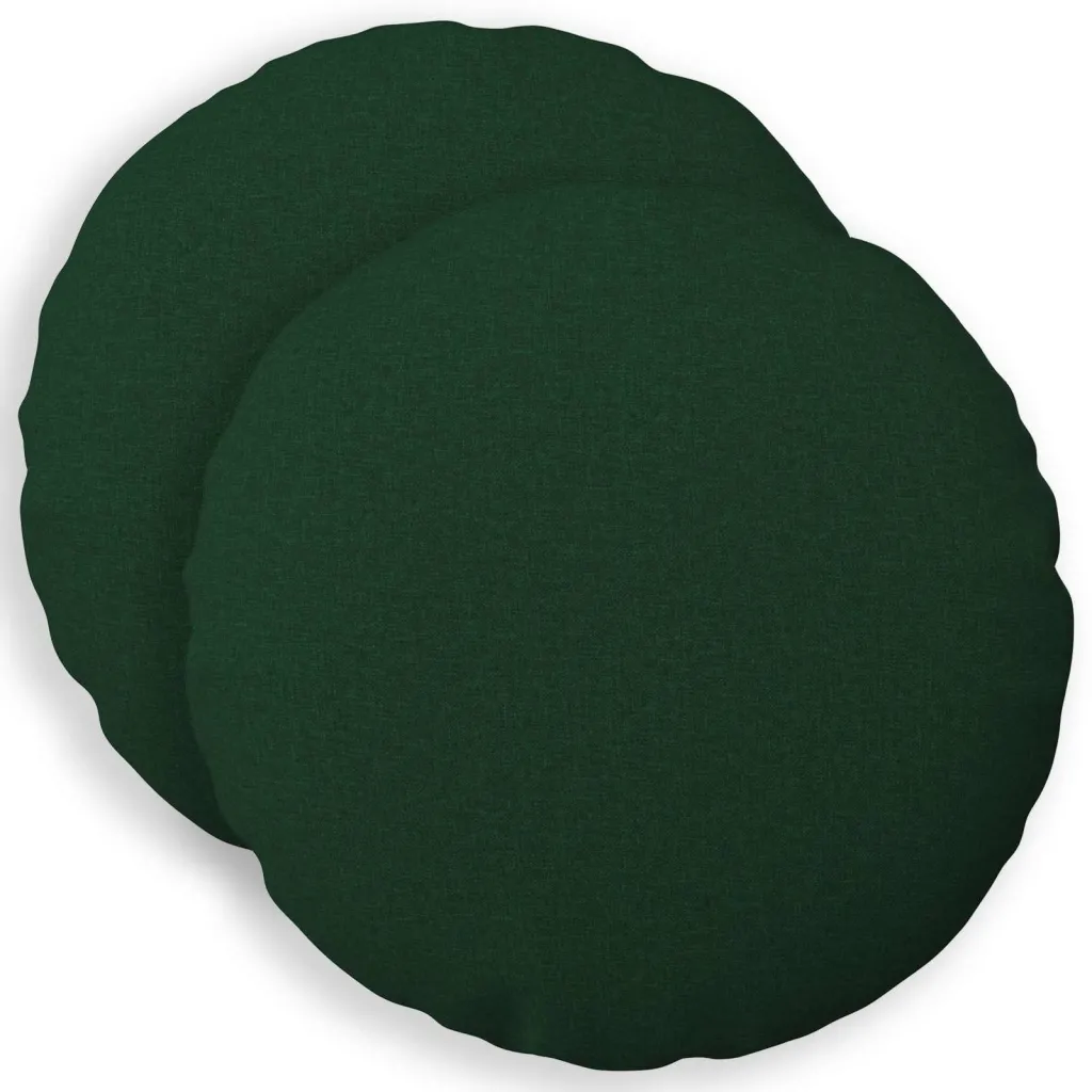 Presvlaka za jastuk 2 kom. HEERLEN Tamnozelena Promjer 30 cm - Tamnozelena Promjer 30 cm 2