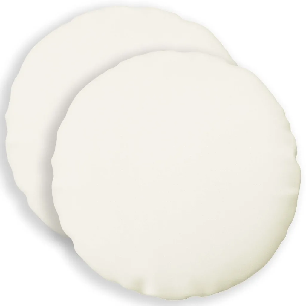 Presvlaka za jastuk 2 kom. HEERLEN Bijela Promjer 30 cm Tkanina - Bijela Promjer 30 cm 2