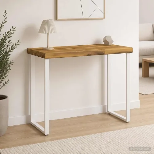 Pravokutni stolni vrh 90 x 30 x 3,2 cm Pravokutni - Bijela 90 x 30 x 3,2 cm Pravokutno Cijena