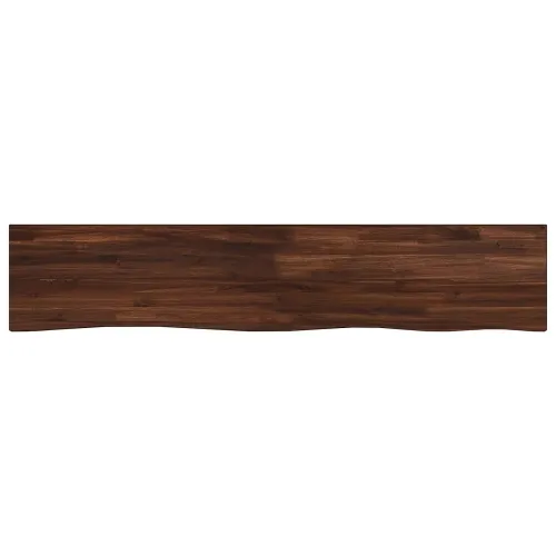Pravokutni stolni vrh 140 x 20 x 3,2 cm Pravokutni - Tamno smeđa 140 x 20 x 3,2 cm Živi rub 1 strana Cijena