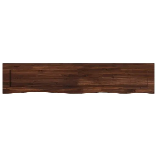 Pravokutni stolni vrh 140 x 20 x 3,2 cm Pravokutni - Tamno smeđa 140 x 20 x 3,2 cm Živi rub 1 strana Cijena