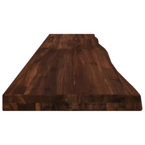Pravokutni stolni vrh 140 x 20 x 3,2 cm Pravokutni - Tamno smeđa 140 x 20 x 3,2 cm Živi rub 1 strana Cijena