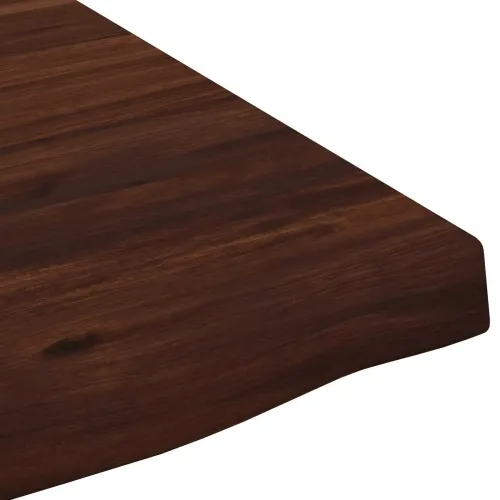 Pravokutni stolni vrh 140 x 50 x 3,2 cm Pravokutni - Tamno smeđa 140 x 50 x 3,2 cm Živi rub 1 strana Cijena