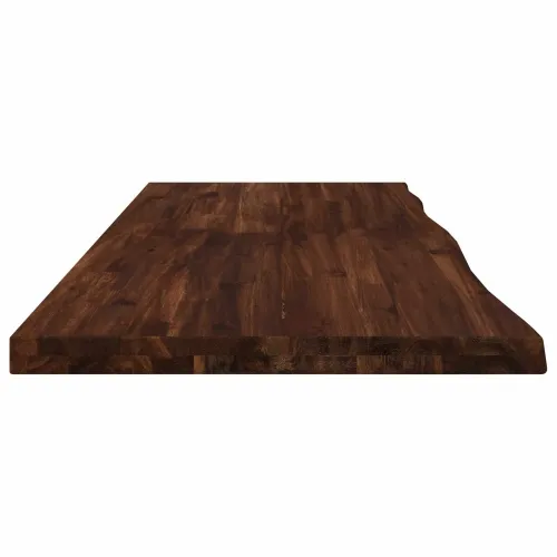 Pravokutni stolni vrh 150 x 50 x 3,2 cm Pravokutni - Tamno smeđa 150 x 50 x 3,2 cm Živi rub 1 strana Cijena