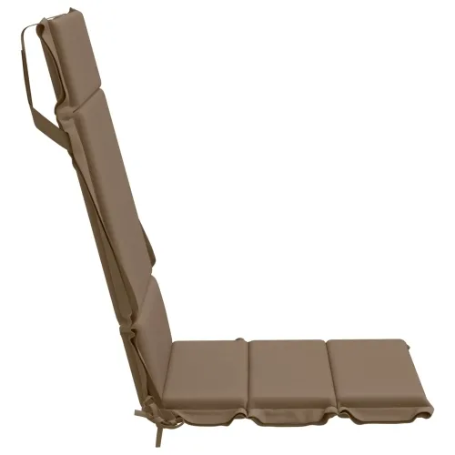 Jastučići za stolice s visokim naslonom - 2 komada GEMERT 2 pcs - Taupe (melange) 120 x 50 x 3 cm 2 Cijena
