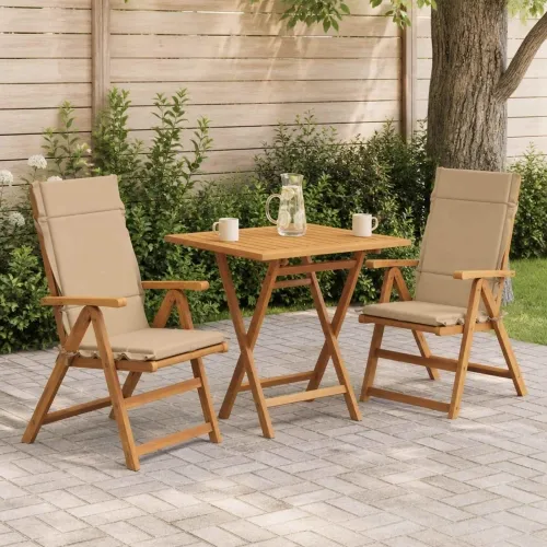 Jastučići za stolice s visokim naslonom - 2 komada GEMERT 2 pcs - Pješčana (melange) 120 x 50 x 3 cm 2 Cijena