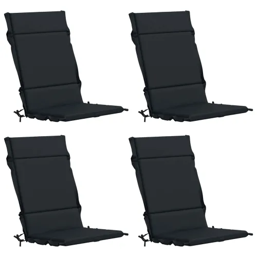 Jastučići za stolice s visokim naslonom - 4 komada GEMERT 4 pcs - Tamno plava (melange) 120 x 50 x 3 cm 4 Cijena