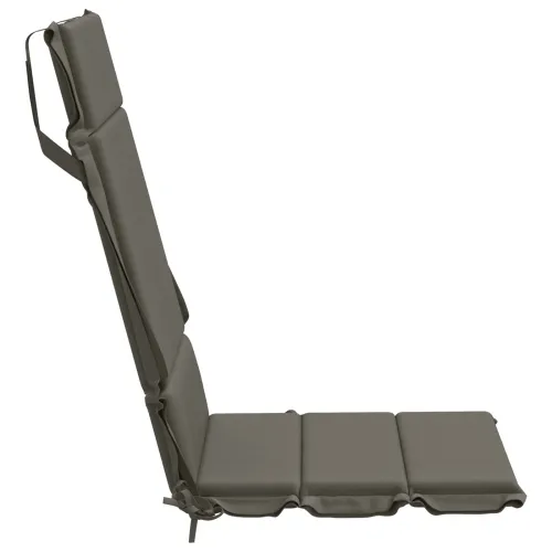 Jastučići za stolice s visokim naslonom - 4 komada GEMERT 4 pcs - Siva (melange) 120 x 50 x 3 cm 4 Cijena