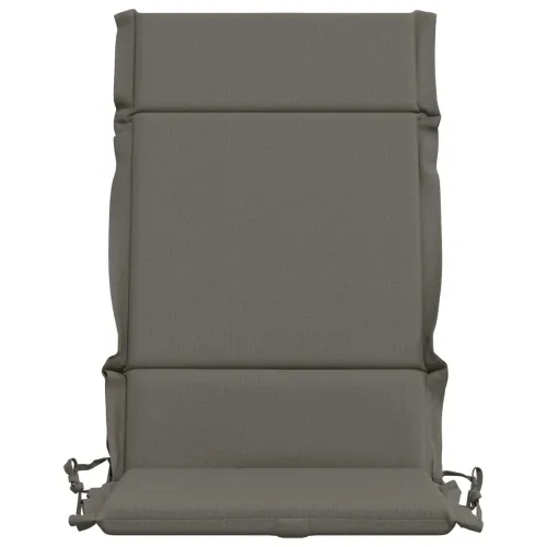 Jastučići za stolice s visokim naslonom - 4 komada GEMERT 4 pcs - Siva (melange) 120 x 50 x 3 cm 4 Cijena