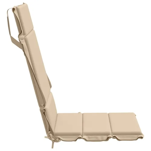 Jastučići za stolice s visokim naslonom - 6 komada GEMERT 6 pcs - Krem (melange) 120 x 50 x 3 cm 6 Cijena