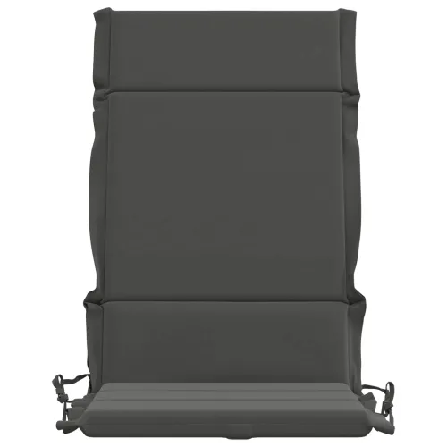 Jastučići za stolice s visokim naslonom - 4 komada GEMERT 4 pcs - Antracit (poliester) 120 x 50 x 3 cm 4 Cijena